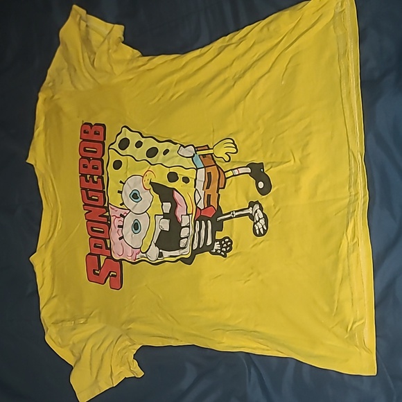 Women's SpongeBob SquarePants Short Sleeve T-Shirt. - Picture 1 of 11